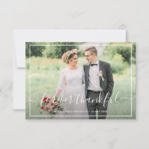 merci infiniment au carte de remerciements photo m