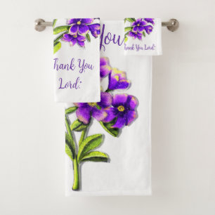 Merci Lord (Pansies violettes)