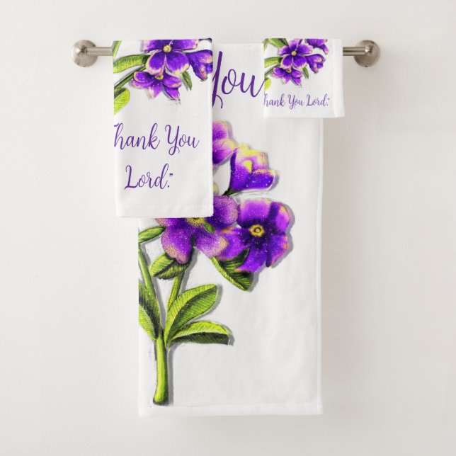Merci Lord (Pansies violettes) (En situation)