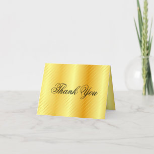Merci manuscrit personnalisé - apparence or