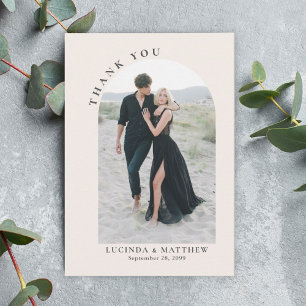 Merci Mariage Arch Boho moderne