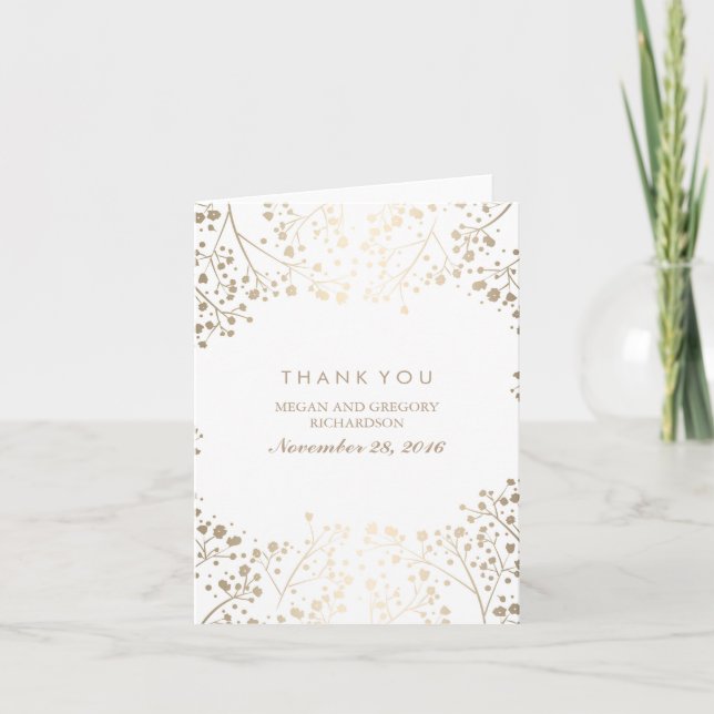 Merci Mariage blanc Gold Baby (Devant)