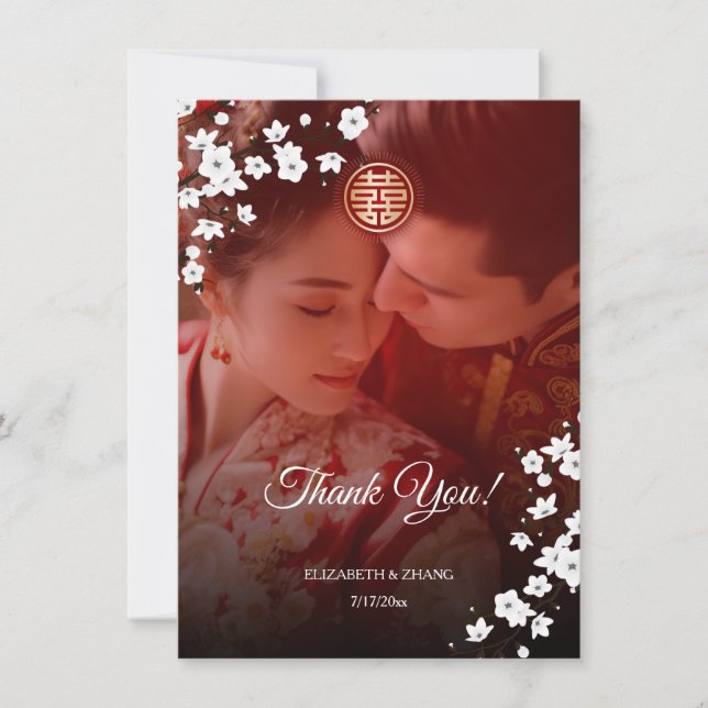 Merci Mariage Cherry Blossom (Devant)