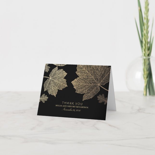Merci Mariage Gold Black Fall (Devant)