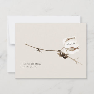 Merci mariage Nous avons dit Oui Simple Crème de c