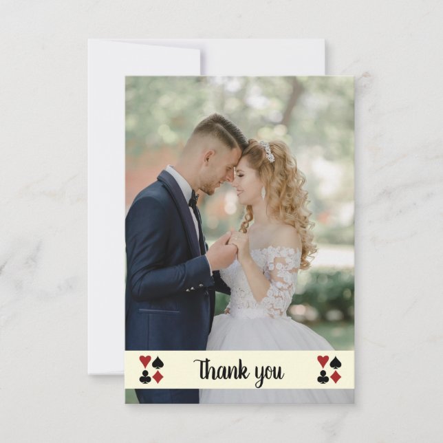 Merci Mariage photo Black Cream (Devant)