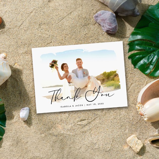 Merci Mariage photo moderne (Créateur téléchargé)
