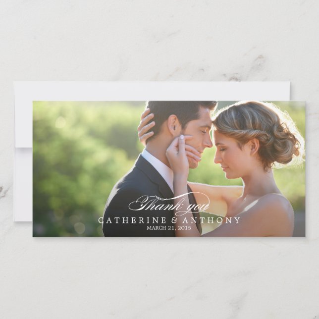 Merci Mariage pur Elegance - Blanc (Devant)