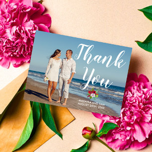 Merci Mariage tropical de l'île Hibiscus