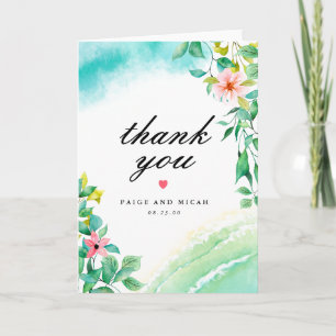 Merci Mariage végétal tropical