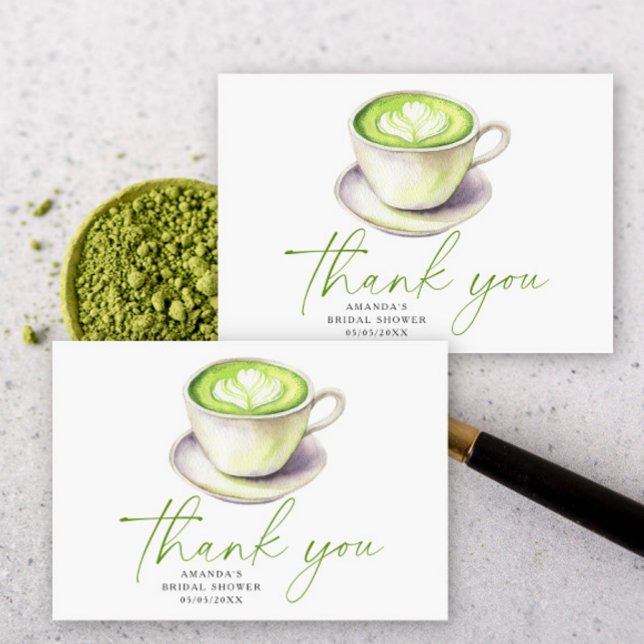  Merci Matcha Tea Enterrement de vie de jeune fill (Créateur téléchargé)