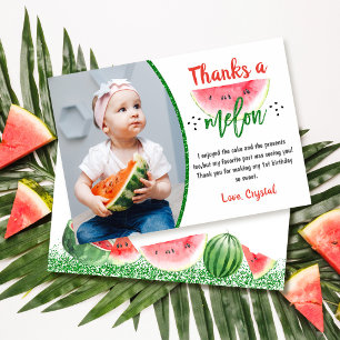 Merci Melon Sweet Watermelon Photo Anniversaire