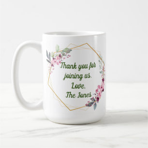 Merci Mug, Mug Gift, Faveurs De Mariage