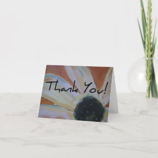 Merci note vierge pliée