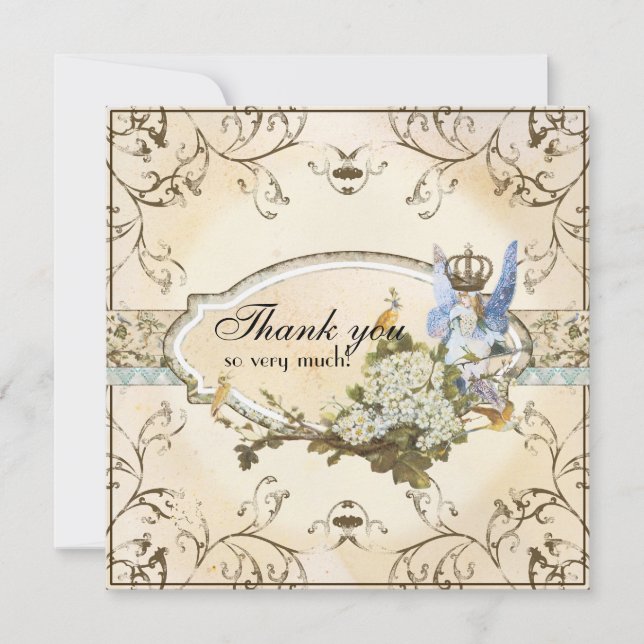 Merci Notes - Féerie enchantée Princesse (Devant)