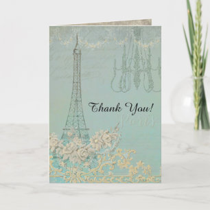 Merci Notes Paris City Love Mariage