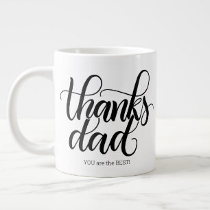 Merci papa, tu es le meilleur ! - Mug Jumbo 20oz