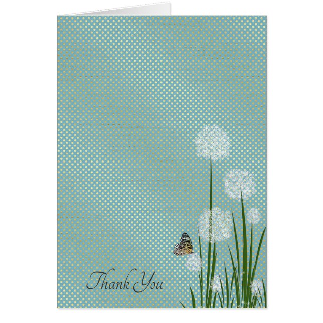 merci papillon sur fleur bouffée (Devant)