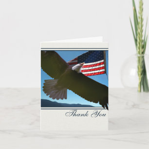 Merci patriotique chauve d'Eagle
