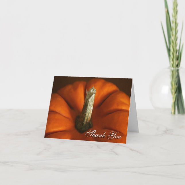 Merci photo Citrouille d'automne (Devant)