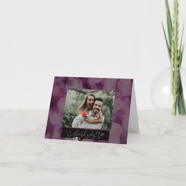 Merci photo Couple Blank à l'intérieur (Devant)