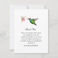 Merci photo de l'oiseau Humide Floral Funeral