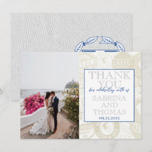 Merci photo du Mariage de Grèce blanche