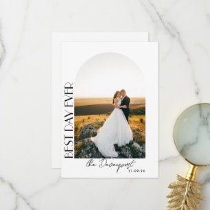 Merci photo Mariage Boho Arch
