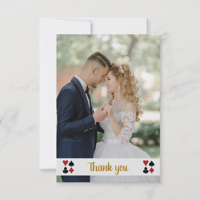 Merci photo Mariage Gold Las Vegas (Devant)
