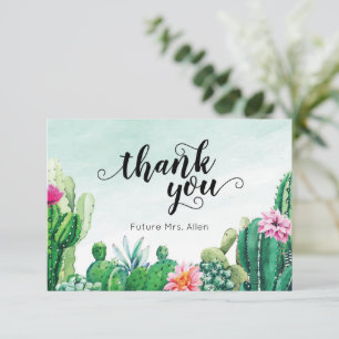 Merci plat de Fête de l'mariée de l'aquarelle