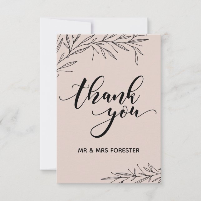 Merci plat de la branche à main (Devant)