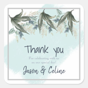 Merci pour autocollant