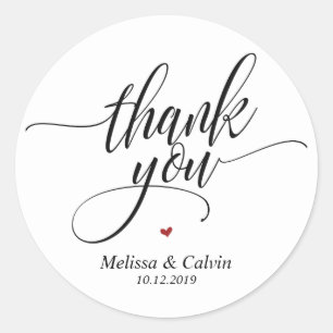 Merci pour célébrer avec nous Sticker Mariage