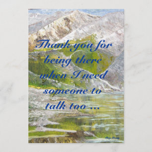 Merci pour être un ami