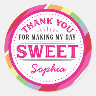 Merci pour faire ma journée Sweet Étiquette