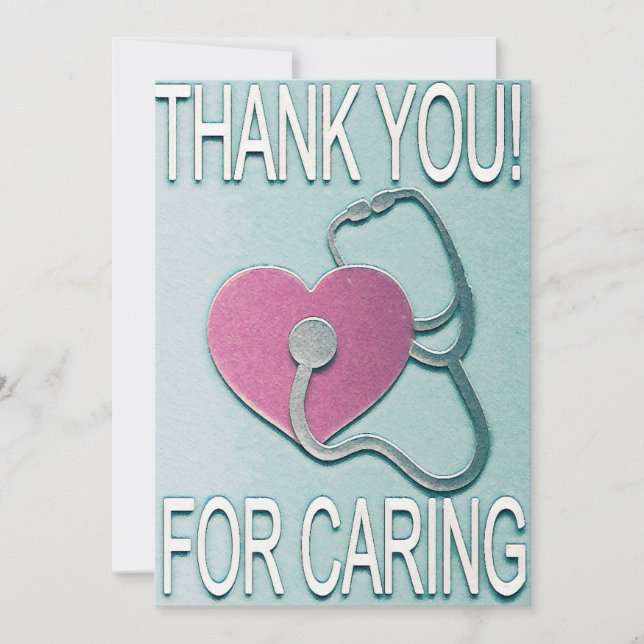 Merci pour infirmières/médecins soignants (Devant)