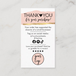 Merci pour la commande et la carte d'instructions 