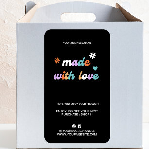 Merci pour la commande Rétro Fait avec amour