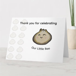 Merci pour la fête d'anniversaire de Bao Dumpling