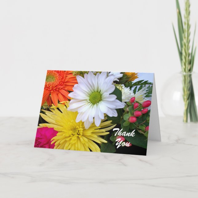 Merci pour la sympathie de l'arrangement floral (Devant)