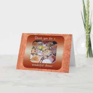 Merci pour le dîner