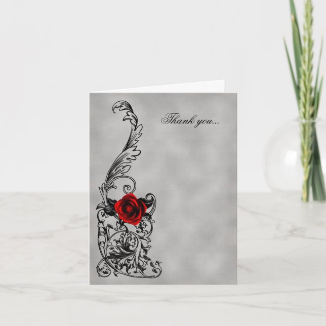 Merci pour le mariage gothique de la danse (Devant)