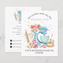 Merci Pour Le Soutien De Mon Petit Carte de visite