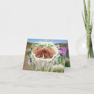 Merci pour les cadeaux du Baby shower de printemps