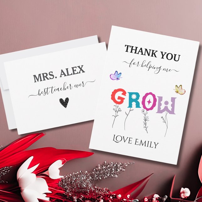 Merci pour m'aider à grandir Appréciation de l'ens (Créateur téléchargé)