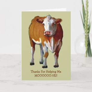 Merci pour m'aider à se déplacer : Vache : le