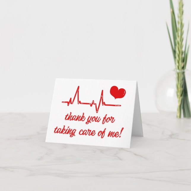 Merci pour prendre soin de moi Merci Médicale (Devant)