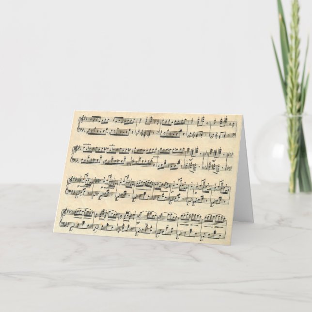 Merci pour professeur de musique (Devant)
