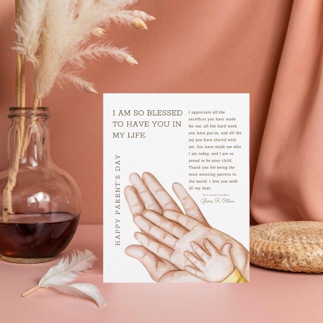 Merci pour tout, carte mère et papa (Créateur téléchargé)