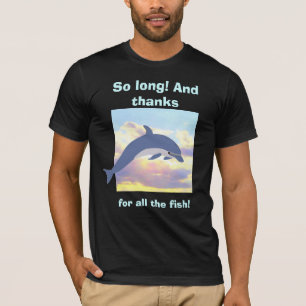 Merci pour tout le T-shirt de poissons